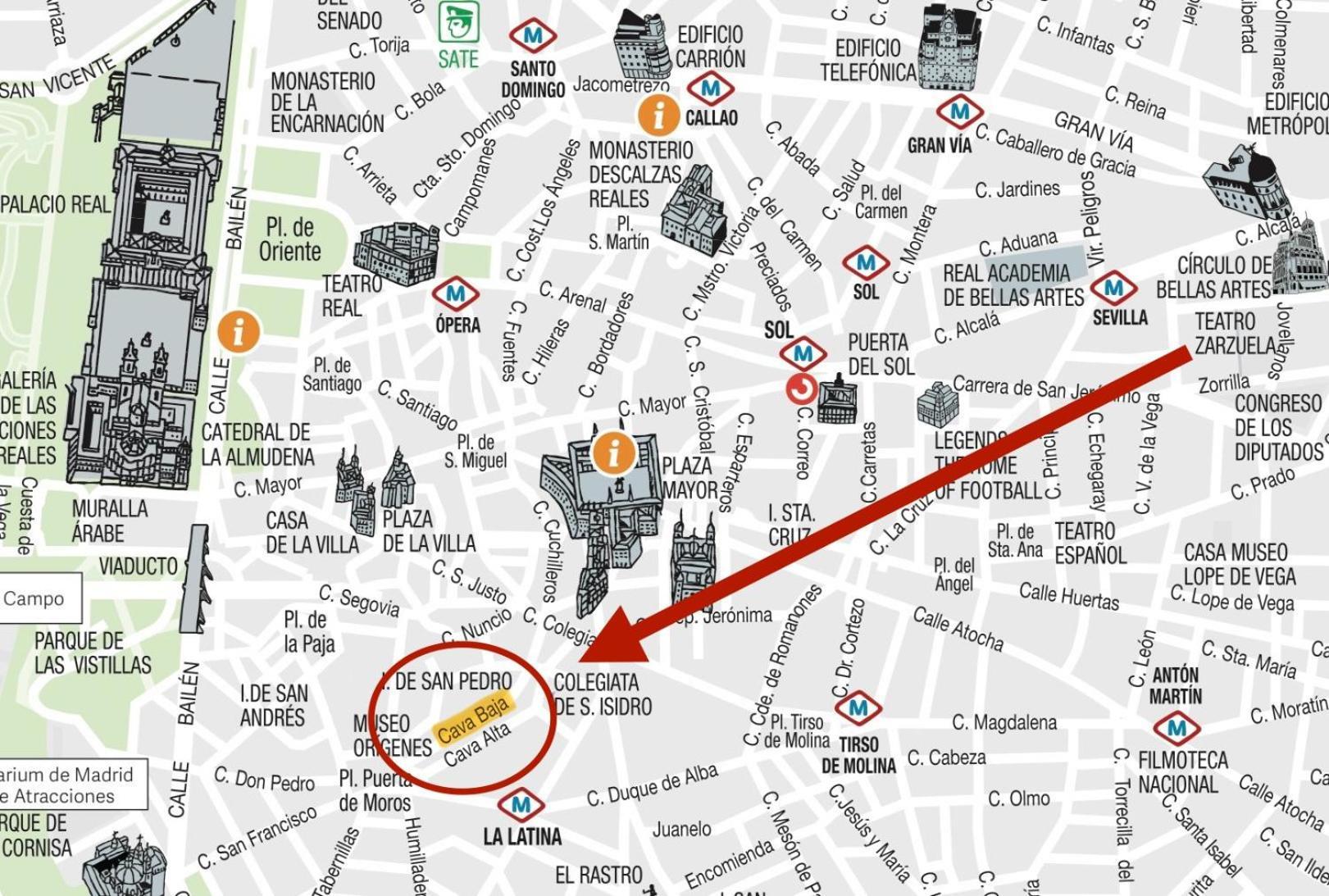 Cavabajasuites 2 Madrid Eksteriør billede